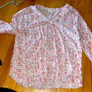 NWOT floral Cynthia Rowely blouse